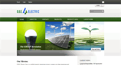 Desktop Screenshot of dbeelectriccorp.com